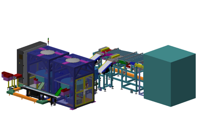 Automatic Cartoning System For Cream Bags