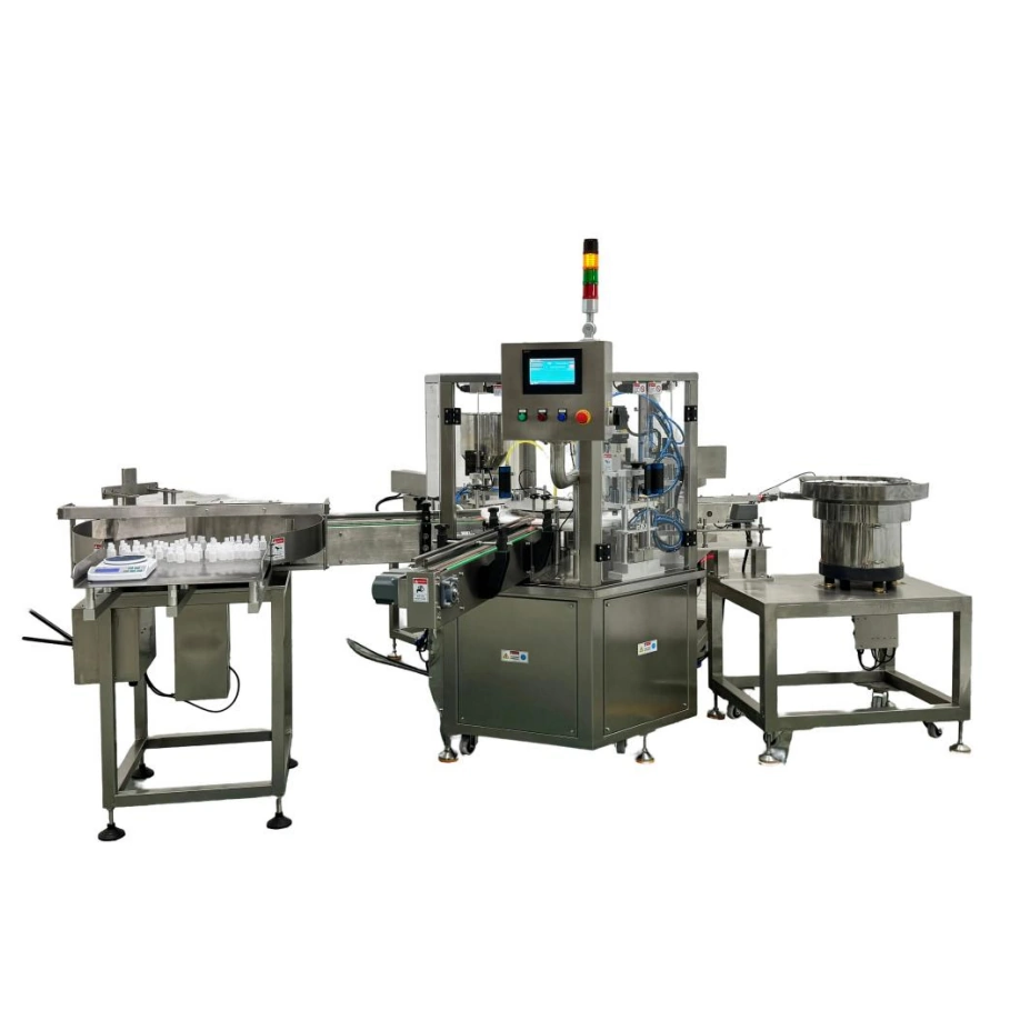 Automatic Filling and Capping Machine - Packaging Automation Solutions