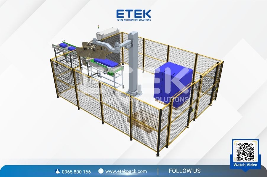 Robot Palletizer tự động