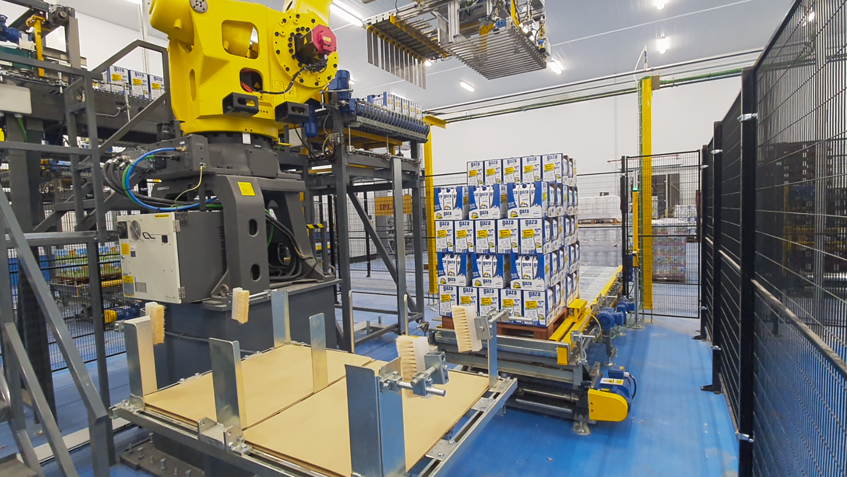 palletizer cho ngành F&B