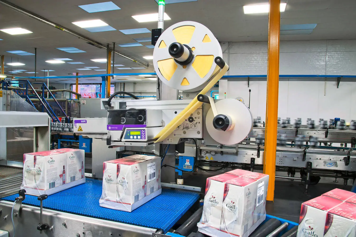 Banner Máy In Dán Nhãn Markem-Imaje 2200 Series 1